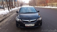 Сдам в аренду Honda Civic 4D 2010 года Автомат полная комплектация черного цвета - Изображение #1, Объявление #580777