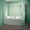 стеклянная шторка (ширма) для ванной #535304