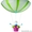 Детский потолочный светильник - воздушный шар