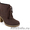 Ботинки под нубук светло-коричневого цвета на широком каблуке и противоскользяще - Изображение #3, Объявление #981653