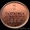 Редкая,  медная монета 1 пенни 1833 года. #1029615