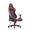 Кресло FB K-53 черная сетка красные вставки,  газлифт 3кл,  реклайнер игровое