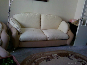 продам мягкую мебель, б/у (диван, кресло, пуфик) Отличное состояние  - Изображение #1, Объявление #35986