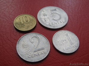 Литва, Сборный Сет (4 монеты) 1991-1999 годов - Изображение #3, Объявление #38655