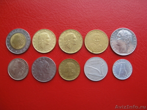 Италия, Сборный Сет (10 монет) 1954-1995 годов - Изображение #1, Объявление #38656