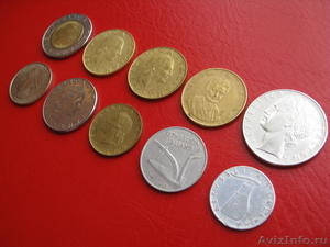 Италия, Сборный Сет (10 монет) 1954-1995 годов - Изображение #2, Объявление #38656