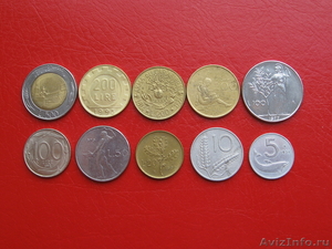 Италия, Сборный Сет (10 монет) 1954-1995 годов - Изображение #3, Объявление #38656