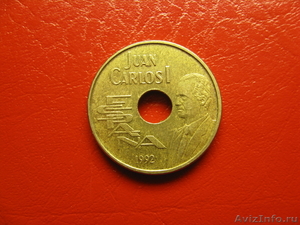 Монета Испании, 25 Песет 1992 года - Изображение #2, Объявление #37939