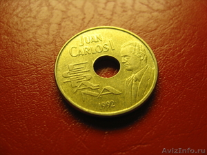 Монета Испании, 25 Песет 1992 года - Изображение #3, Объявление #37939