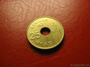 Монета Испании, 25 Песет 1992 года - Изображение #4, Объявление #37939