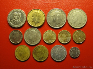 Испания, Сборный Сет (13 монет) 1975-1997 годов - Изображение #1, Объявление #37945