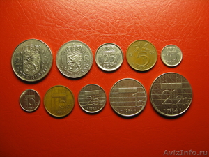 Голландия, Сборный Сет (10 монет) 1963-1996 годов - Изображение #3, Объявление #38373