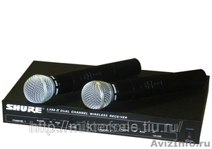 микрофон SHURE LX88-II радиосистема 2 (беспроводных) микрофона SHURE SM58  - Изображение #1, Объявление #124556