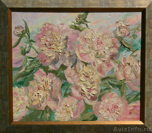 Картина Нежность. Розовые пионы - Изображение #1, Объявление #131737