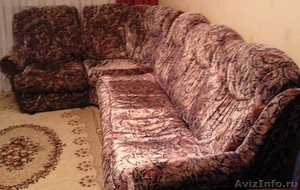 Угловой диван+2 кресла - Изображение #1, Объявление #126197