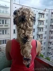 Наращивание волос Ресниц Плетение Африканских косичек Прически  - Изображение #5, Объявление #132268