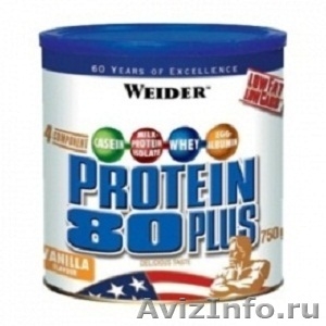 Протеин универсальный, 4-х комп., Weider Protein 80 (банка), Спортивное питание - Изображение #1, Объявление #155688