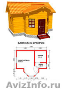 Строительство домов,бань,каркасно-щитовых построек - Изображение #1, Объявление #136713