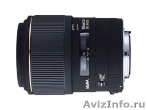 Продаю макрообъектив Sigma Af 105mm f/2.8 Ex Dg Macro Canon Ef - Изображение #1, Объявление #139135