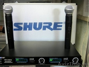 Микрофон Shure Lx88-III радиосистема 2 (беспроводных) микр Shure SM58 - Изображение #4, Объявление #195982