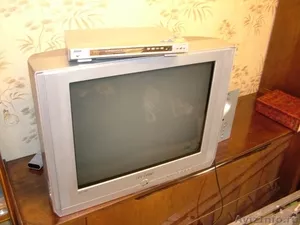 телевизор Самсунг 100 гц 60 см диагналь, плоский экран. Б/у - Изображение #1, Объявление #222858
