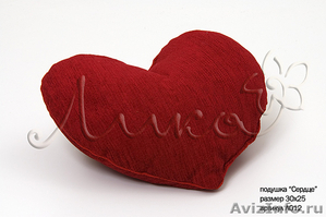 Подушка сердце из лузги гречихи   - Изображение #1, Объявление #269658
