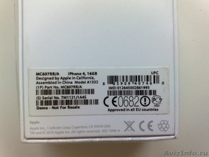 Айфон 4 16 гб,новый, в упаковке, полный комплект. - Изображение #1, Объявление #307889