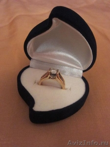 Золотое кольцо с бриллиантами - общий вес камней 1 карат - Изображение #10, Объявление #363445