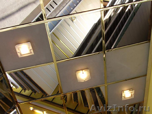 Стеклянный потолок с подсветкой в интерьере. - Изображение #2, Объявление #410097