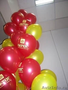 Печать на воздушных шарах в 1 цвет в Новосибирске - Изображение #2, Объявление #508557