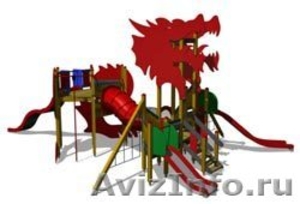 Детские комплексы из дерева - Изображение #1, Объявление #521833