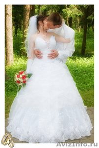 Шикарное свадебное платье в идеальном состоянии!!! - Изображение #1, Объявление #527154