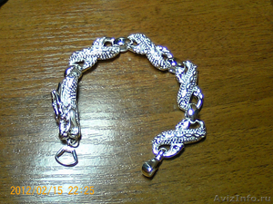 Оригинальные посеребренные браслеты - драконы - Изображение #1, Объявление #562939