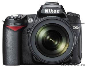 Продаю фотоаппарат Nikon d90kit18-105в идеальном состоянии+комплект аксессуаров - Изображение #1, Объявление #562943