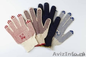 трикотажные рабочие перчатки - Изображение #1, Объявление #629769