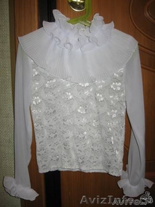 Нарядная блузка для девочки на рост 134 - Изображение #1, Объявление #620223
