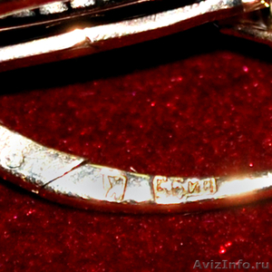 Кольцо и серьги золотые с бриллиантами - Изображение #5, Объявление #675647