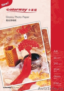 240г глянцевая фотобумага для струйной печати из Китая - Изображение #1, Объявление #736963