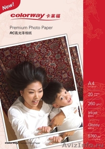 260г глянцевая фотобумага для струйной печати из Китая - Изображение #1, Объявление #736971