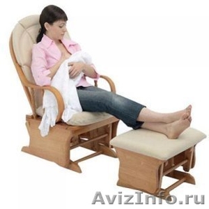 Новое кресло-качалка с подставкой для ног Baby Mama ABC Design  - Изображение #1, Объявление #749668