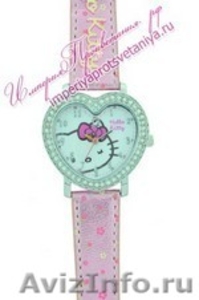 Часы детские Hello Kitty, Barbie, Betty Boop, Hot Wheels, Sponge Bob, Dora опт - Изображение #1, Объявление #803091