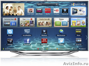 Samsung - UN55ES8000F - 55LED 1080p, 3D, Wifi, Skype, Smart TV - Изображение #1, Объявление #839101