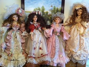 Интерьерные коллекционные фарфоровые куклы - Изображение #1, Объявление #904356