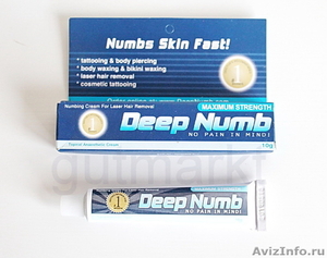 Анестезия для татуажа Deep Numb обезболивающий крем - Изображение #3, Объявление #977011