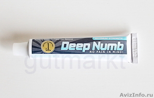 Анестезия для татуажа Deep Numb обезболивающий крем - Изображение #1, Объявление #977011