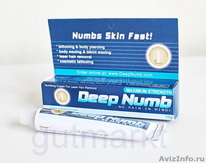 Анестезия для татуажа Deep Numb обезболивающий крем - Изображение #2, Объявление #977011