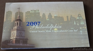 Продам американские монеты Филадельфия 2007 - Изображение #1, Объявление #969721