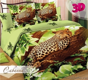 Постельное белье из сатина 3D + подушка в ПОДАРОК - Изображение #1, Объявление #988819