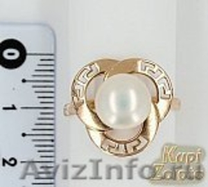 Золотое кольцо с жемчугом - Изображение #2, Объявление #1022931