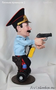 Интерьерная коллекционная кукла полицейский " Личным примером " - Изображение #3, Объявление #1027039